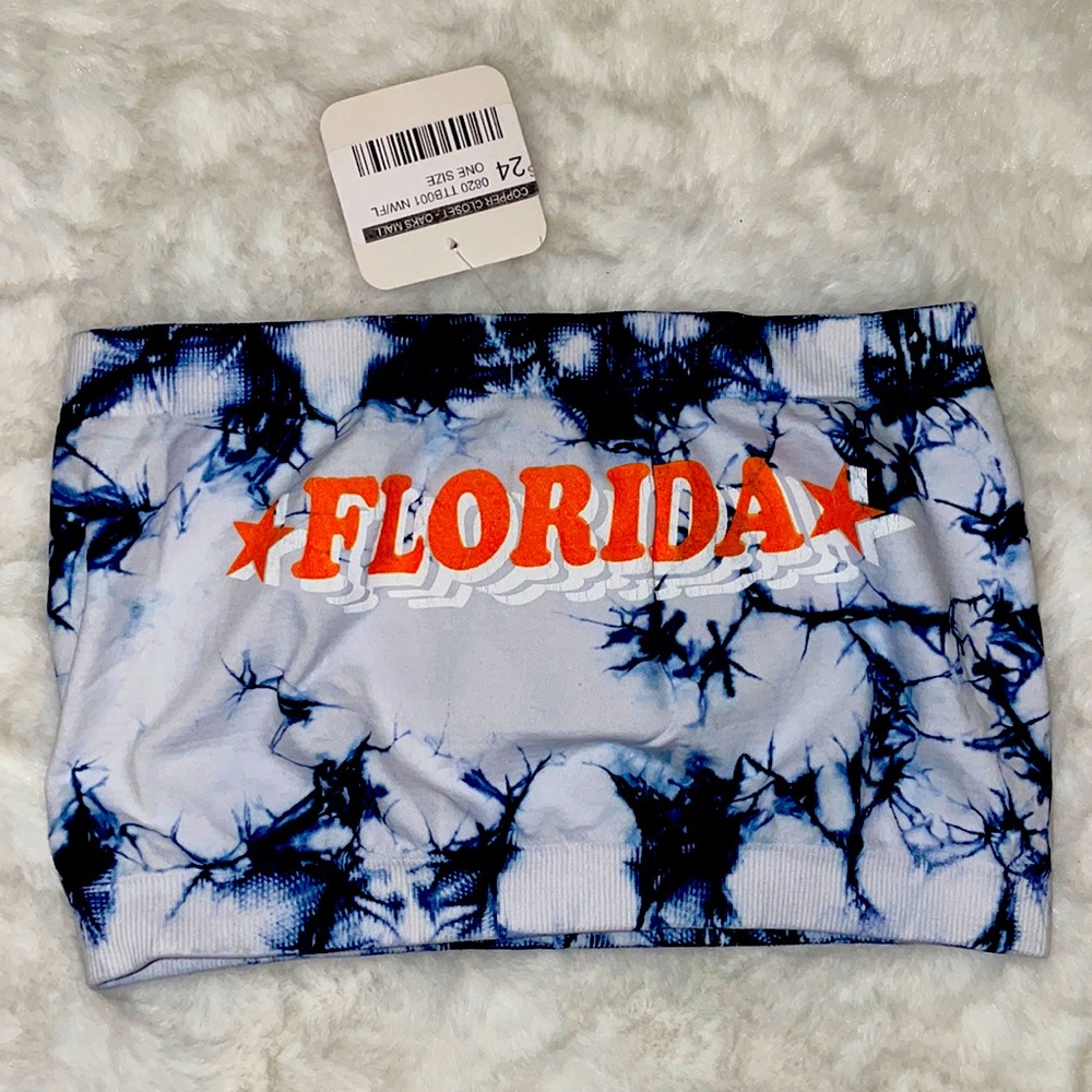 Florida gators tube top one size
